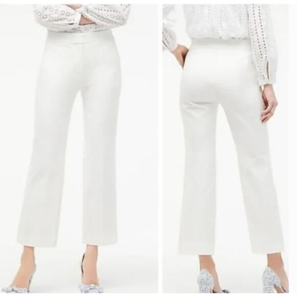 J.Crew Hayden Kick Crop Pants 6 Petite NWT - Picture 1 of 7